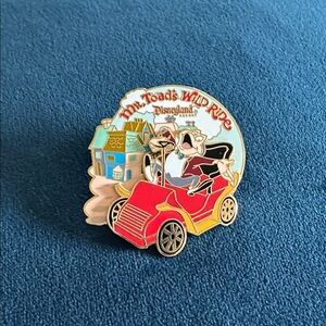 Disneyland Mr. Toad’s Wild Ride Attraction Pin | Authentic Disney Parks